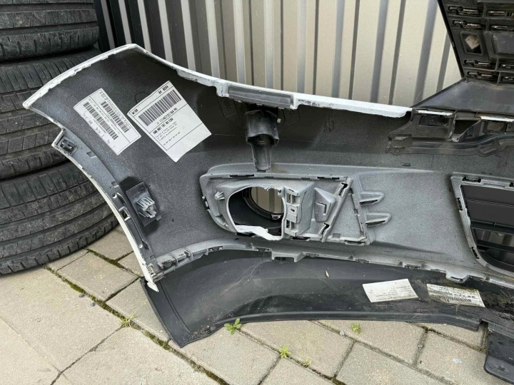 фото №12, Vw tiguan i fl lc9a бампер перед передний комплектный омыватель 6xpdc 2011-15r