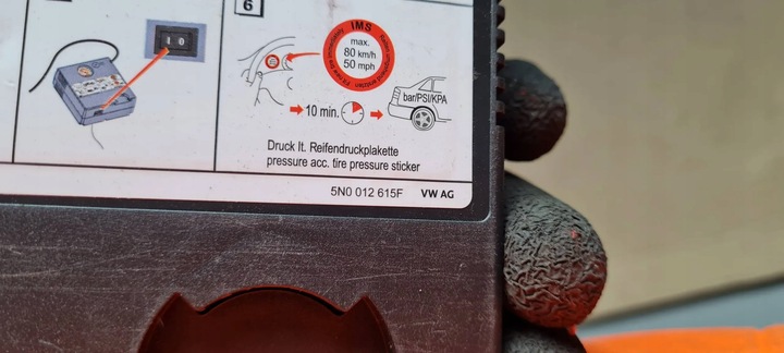 фото №8, Q3 83a компрессор помпа do kół 5n0012615f vw audi