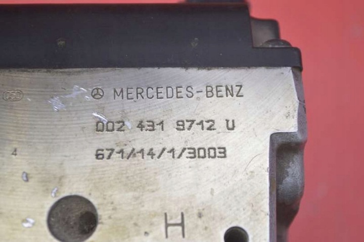 фото №8, Насос abs 0024319712u mercedes e-klasa w210 2.9 td 129 km 95-99