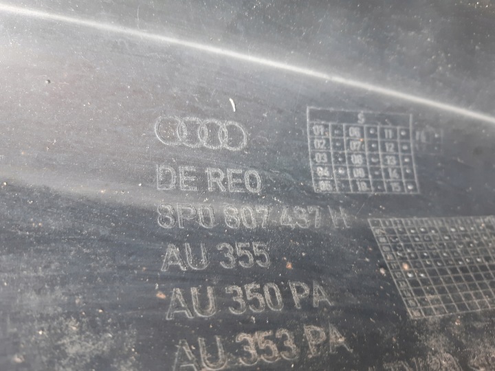 фото №14, Бампер переднє перед audi a3 8p рестайлінг 09-13 8p0807437h