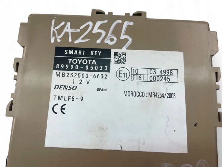 фото №8, Блок керування  toyota avensis sedan _t27_ 8999005033 30402841 2010