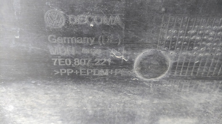 фото №9, Vw crafter 7e0 бампер перед переднє структура