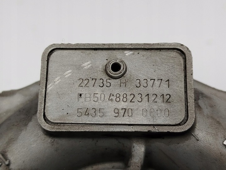 фото №10, Турбонагнітач 7701473122 22735h33771 7701473122 1.5dci renault 54391015071