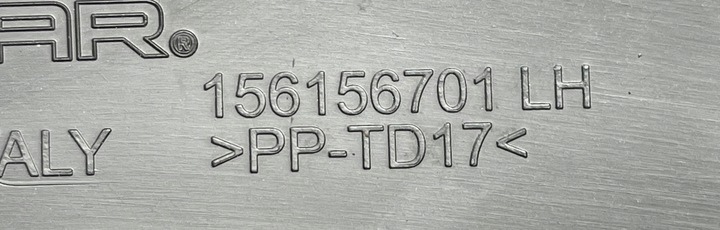 фото №3, Dodge hornet 2024 - спойлер планка бампера ліва перед mopar 156156701