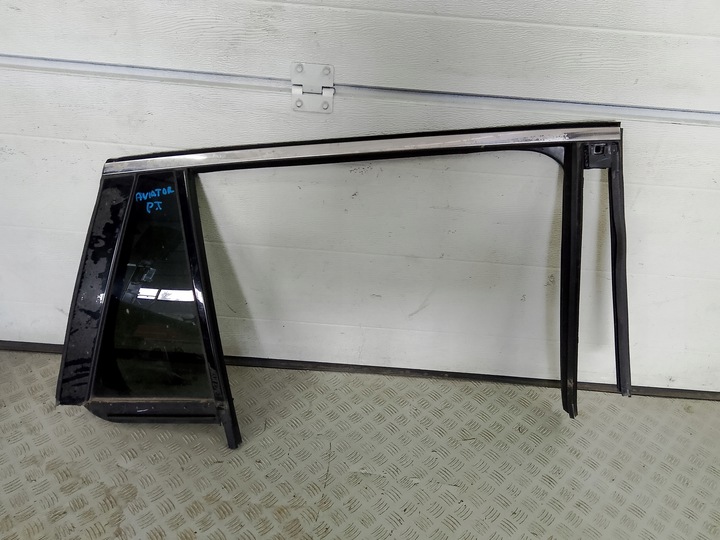 фото №1, Lincoln aviator 2022 чорний label прокладка двері з скло правий зад