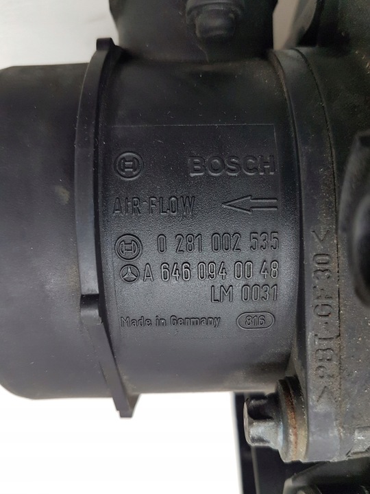 фото №9, Mercedes e-klasa w211 cdi корпус фильтра воздуха