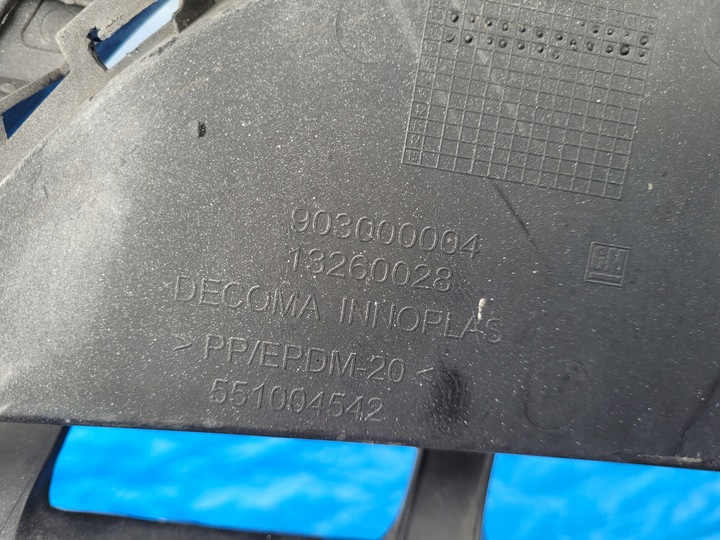 фото №8, Запчастини | vectra c решітка радіатора решітка хром бампера перед рестайлінг 13260028