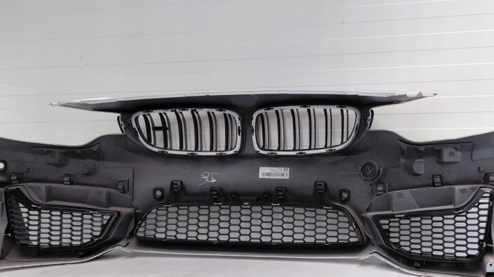 фото №15, Bmw m3 f80 f82 m4 f83 14-20r бампер передний перед карбон 51118054290