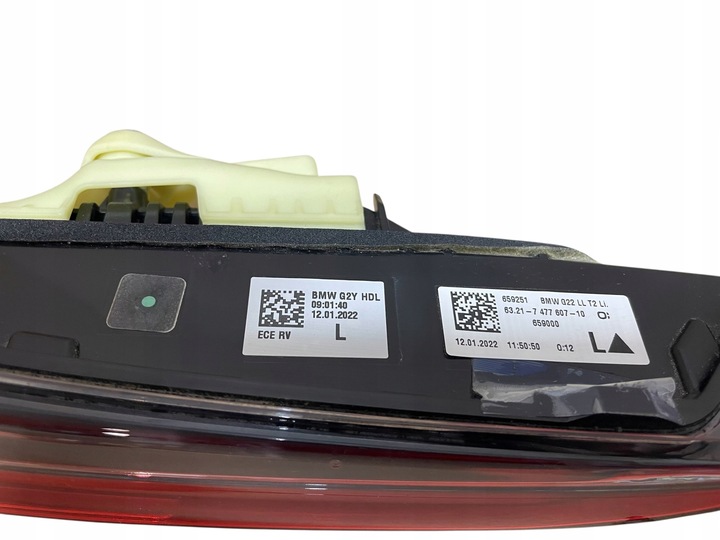 фото №16, Лампы зад led w кузов + w крышка багажника багажника bmw 4 g22 g23 g26 европа