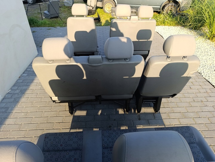 фото №9, Vw t5 t5 рестайлинг t6 комплект сидений 9 мест образец ox
