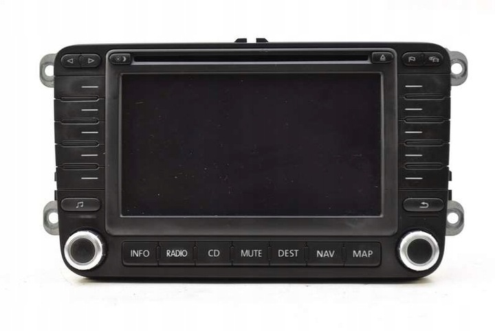 фото №1, Радіо радіопрогравач cd навігація 1k0035198bx vw passat b6 05-10