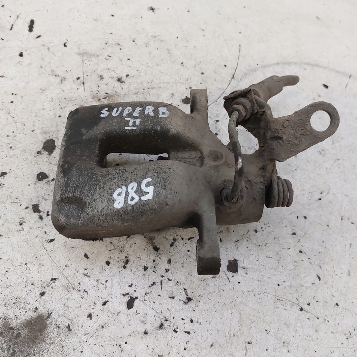 фото №3, Skoda superb ii 2 2,0tdi супорт гальмівний правий зад aluminiowy