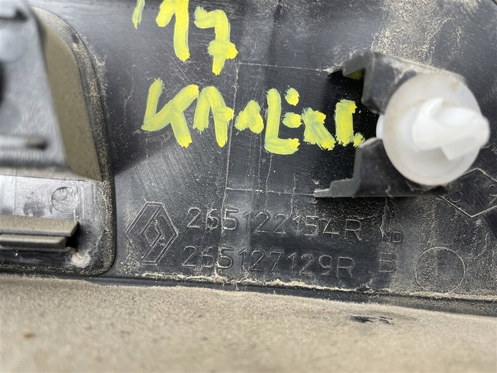 фото №7, Планка підсвітка номерного знака rej + камера заднього ходу renault master iii 3 4 iv