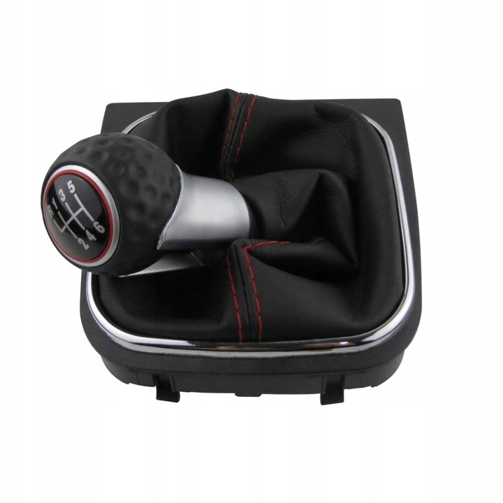 фото №13, Ручка зміни коробки передач з чохол do vw golf mk6 vi зразок gti - 6 коробки передач