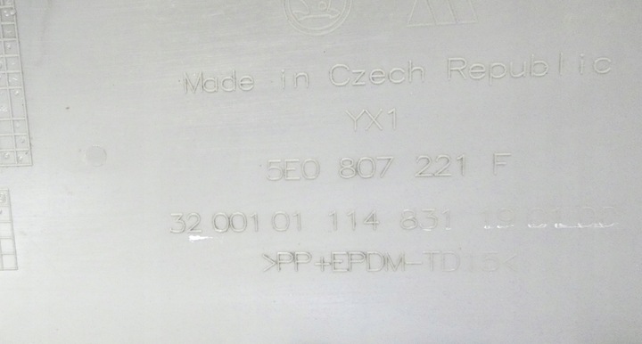 фото №11, Skoda octavia 3 rs 5e0807221f pod омивачі 2013-2017 бампер перед переднє