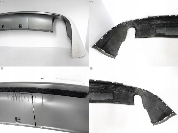 фото №11, Audi q7 4l0 s-line рестайлинг 09-15 бампер спойлер зад pdc