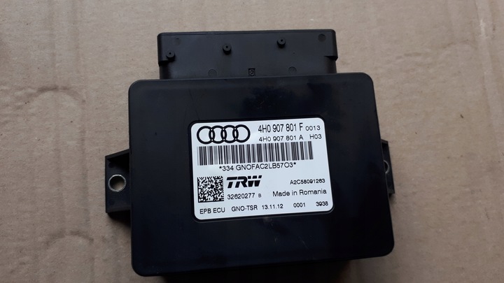 фото №1, S6 c7 4g a6 модуль тормоза 4h0907801f a7 4g s7