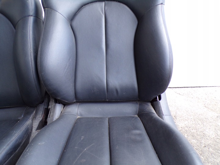 фото №6, Сидіння лівий правий водія пасажира перед mercedes w209 clk шкіряні комплект