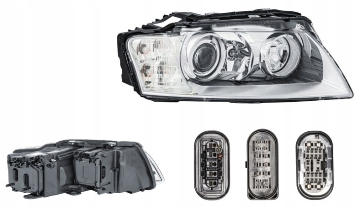 фото №1, Фара лампа pr audi a8 d3 05-10 ксенон hella