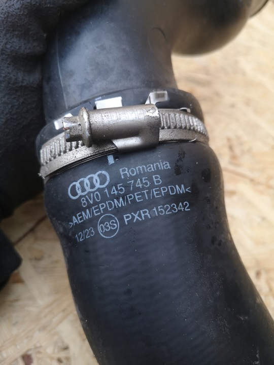 фото №8, Audi rs3 8y труба интеркулер 8v0145745b 8v0145727