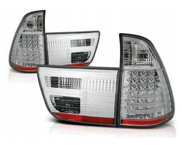 фото №1, Лампы диодные задние bmw x5 e53 99-03 хром led