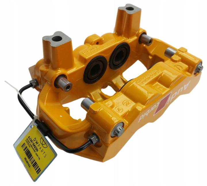 фото №10, Суппорт тормозной левый зад жёлтый 365mm audi e-tron 4j3615423n новый оригинал