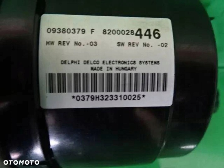 фото №6, Панель керування повітропровід праве renault espace iv 8200028446 nr215