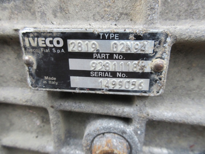 фото №7, Iveco daily ii 2.5d коробка передач коробки передач 2819 02n94