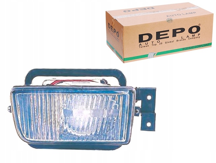 фото №1, Depo галоген - лампа противотуманная 63178360942 290