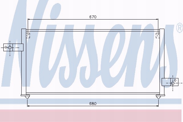 фото №13, Радиаторов кондиционера nissens 94847