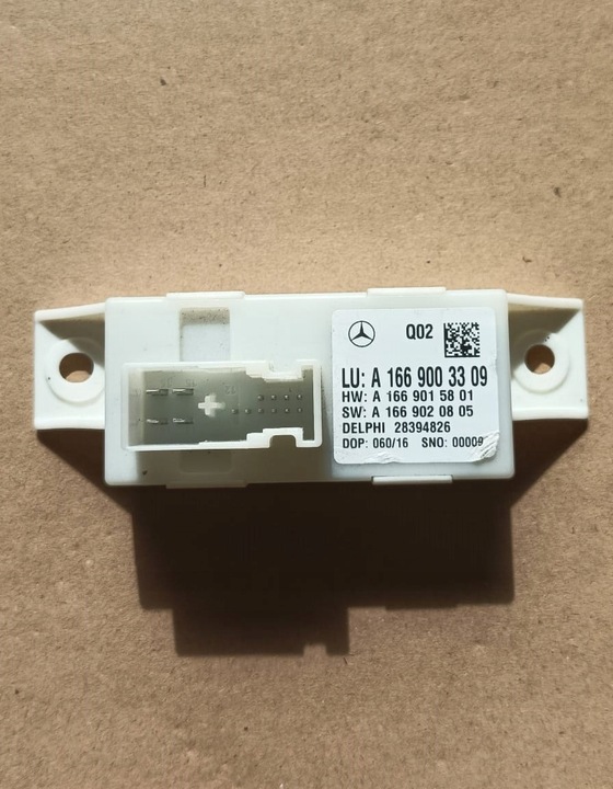 фото №1, Mercedes w117 w176 cla a клас модуль блок керування світла