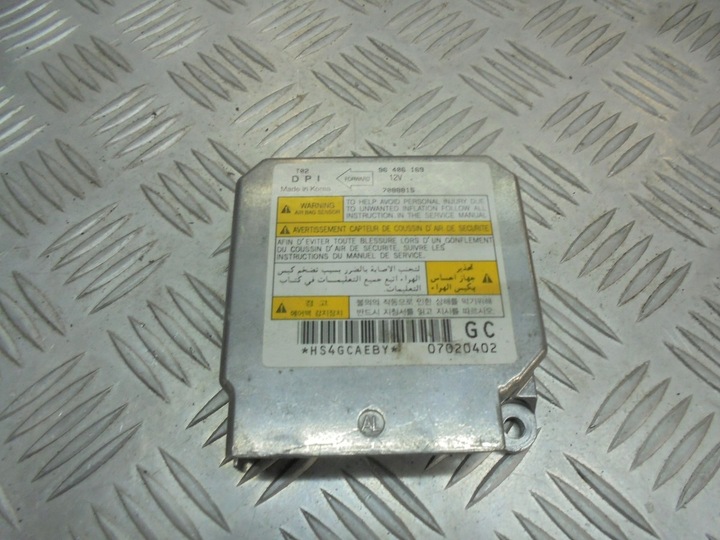 фото №1, Модуль датчик подушка безопасности chevrolet aveo t200 96406169