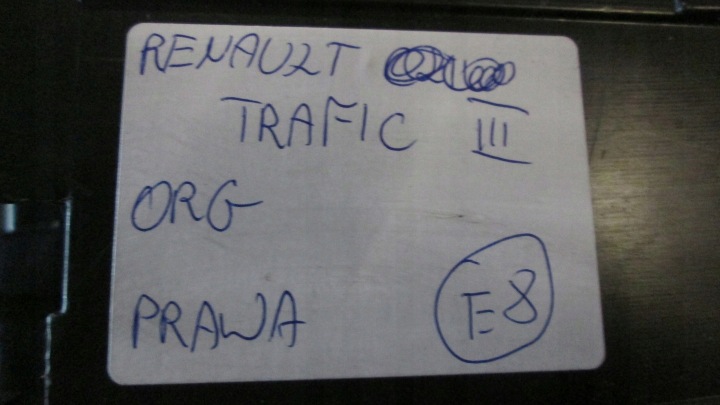 фото №7, Фара передняя правое оригинал vivaro ii trafic iii