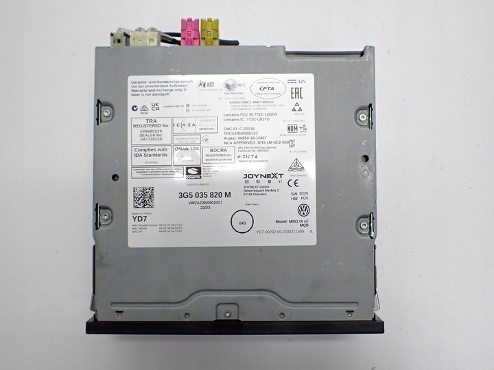 фото №8, Навігація навігація радіо дисплей заводська оригінал vw polo 2g vi 23r