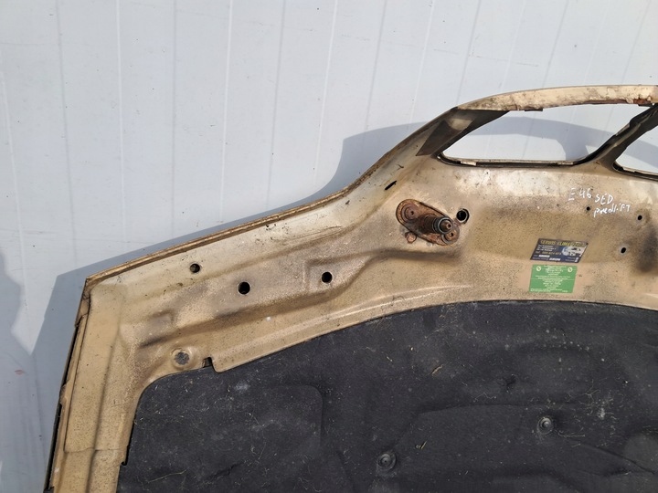 фото №11, Капот перед кришка двигуна bmw e46 sedan універсал дорестайлінг