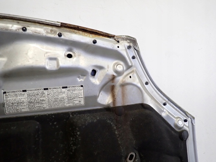 фото №11, Honda civic vii hb 01-05 капот крышка двигателя nh623m