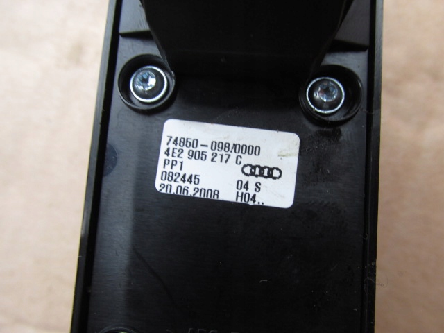 фото №9, Audi a8 d3 рестайлинг панель mmi 4e2919612b управление радио навигация англичанин