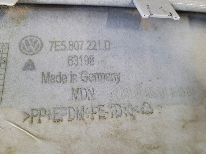 фото №10, Vw volkswagen t6 7e5 multivan caravelle бампер перед переднє 7e5807221d
