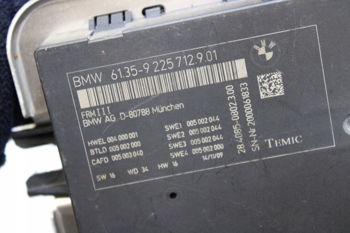 фото №5, Блок управления светом (модуль фар, block розжига) bmw 7 f01 9225712