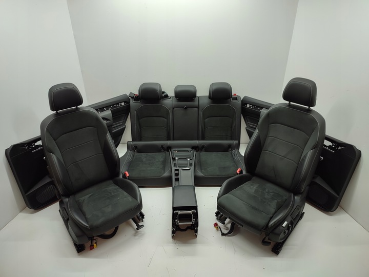 фото №1, Vw arteon shooting тормозной сиденья диван обшивки кожа алькантара подогрев kpl