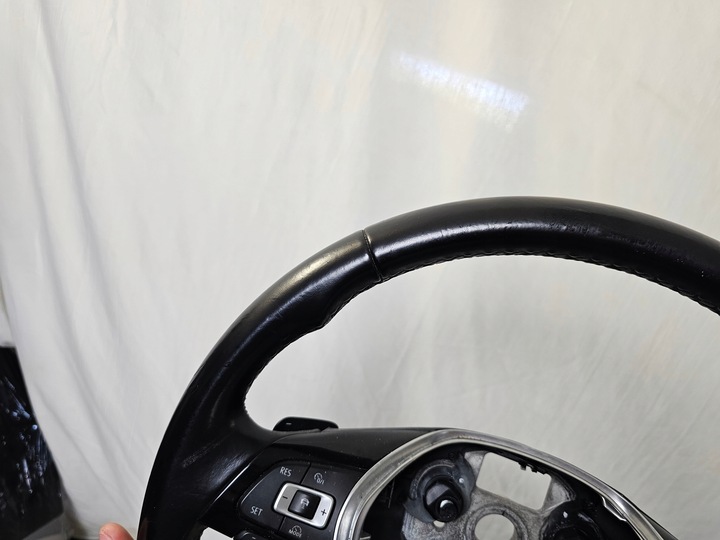 фото №6, Кермо шкіра мультифункція vw tiguan touran 5ta з підігрівом r31