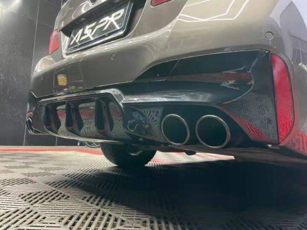 фото №13, Кузов kit bmw f10 21 m5 cs вигляд g30 чорні наконечники