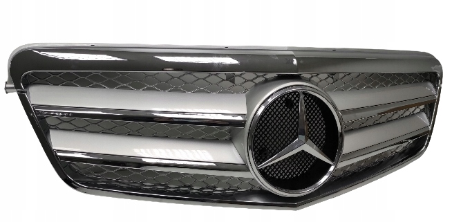 фото №1, Mercedes w212 09- решітка радіатора решітка радіатор хром сатин