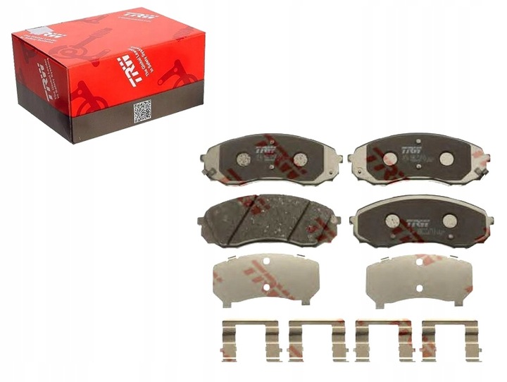 фото №1, Trw тормозные колодки тормозные kia перед carnival 06- h1 08-