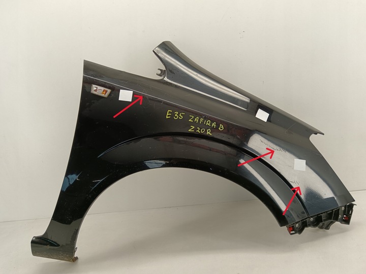 фото №1, Крило праві переднє opel zafira b 05-11 z20r