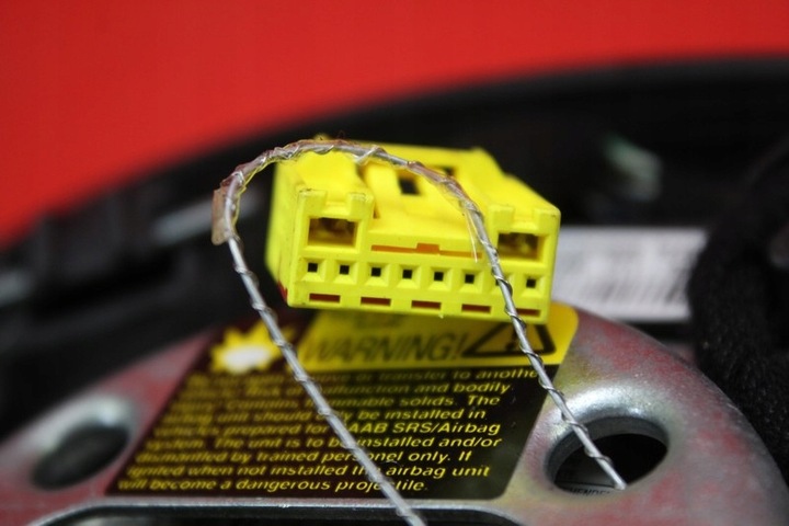 фото №7, Подушка безпеки повітряна подушка водія 600306800e saab 9-3 93 2 ii 02-07