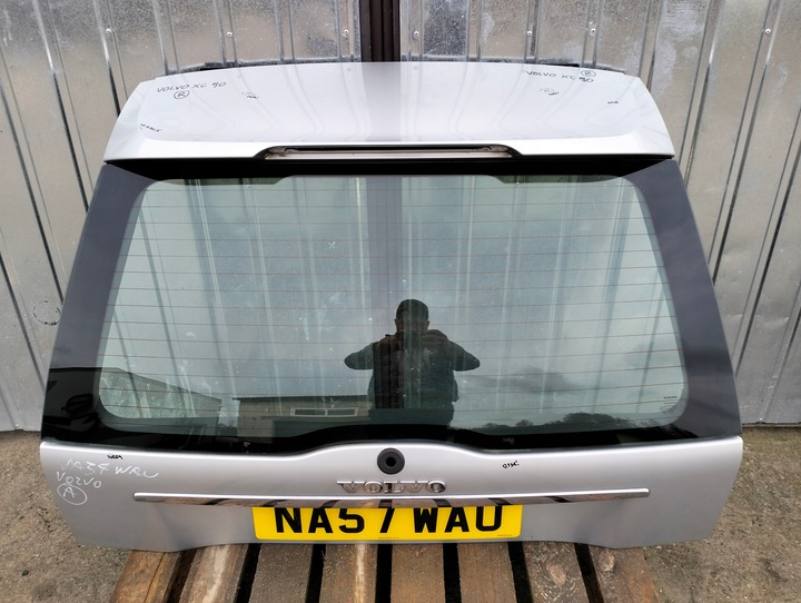 фото №1, Крышка задняя стекло volvo xc90 i рестайлинг серебряная 2007-2014