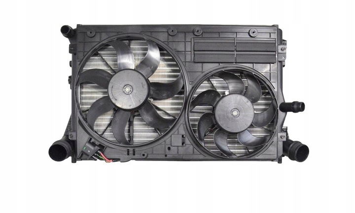 фото №1, Комплект радіаторів вентилятори vw jetta 1,6tdi