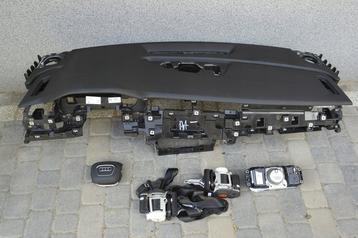 фото №1, Audi q8 капот подушка безпеки ремені pas панель консоль капот pulpit полиця