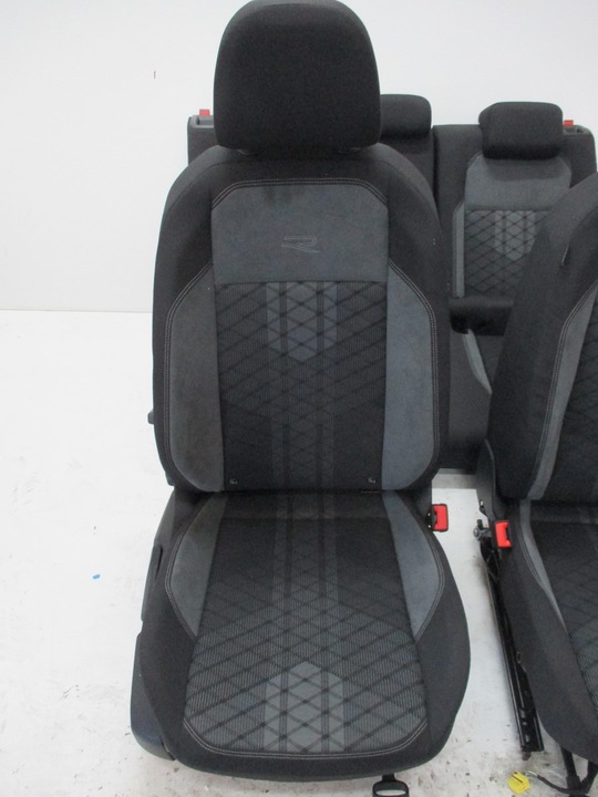 фото №6, Сидіння оббивка vw taigo 22r r-line алькантара